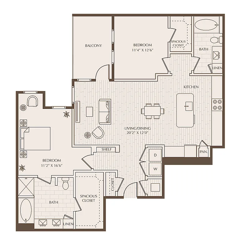 Floor plan B7