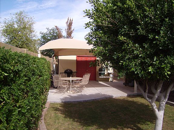 Back Yard & Building