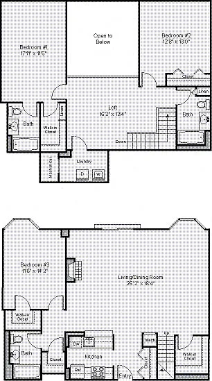 Floor plan C1L-C