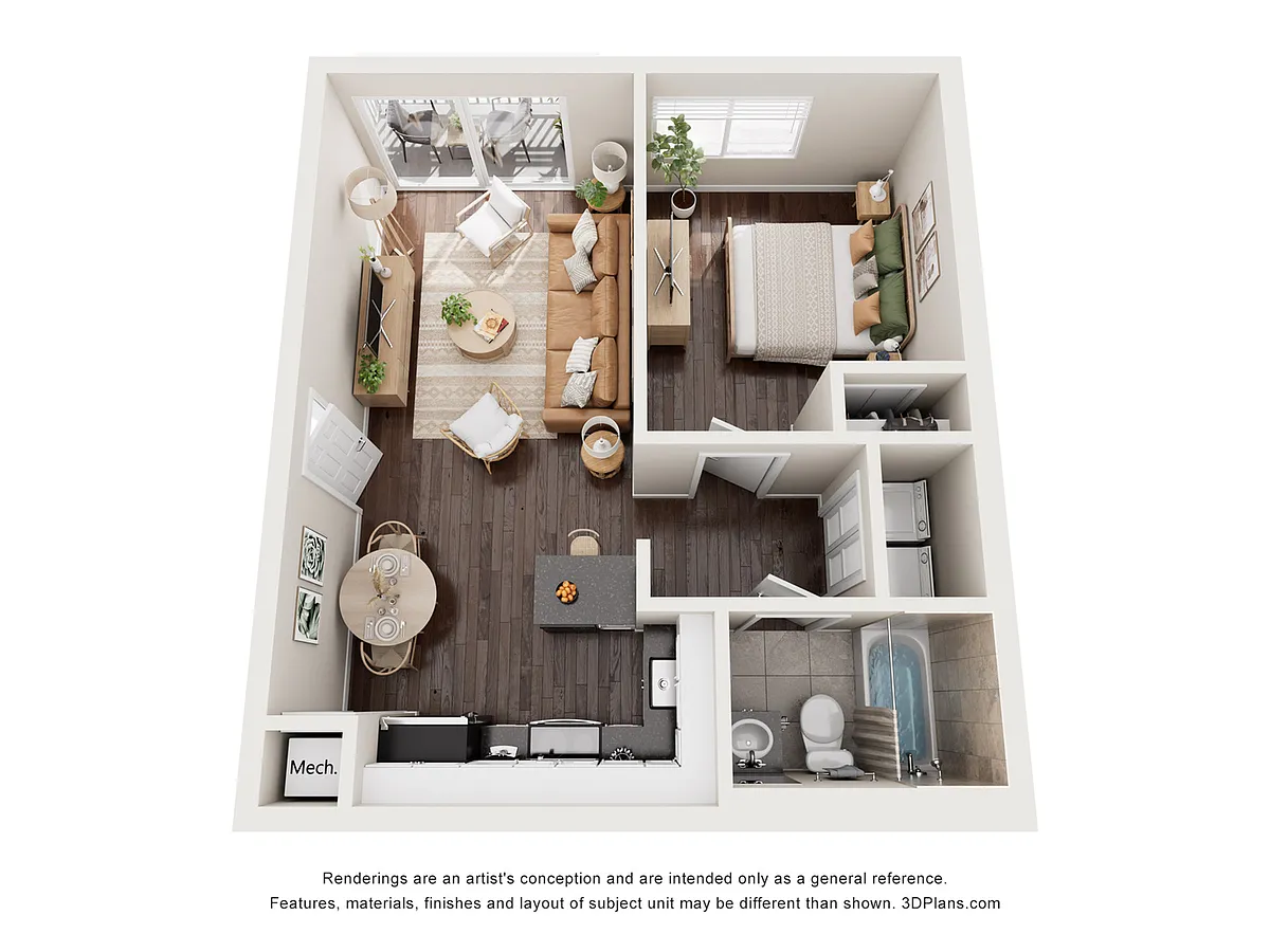 Floor plan A1R