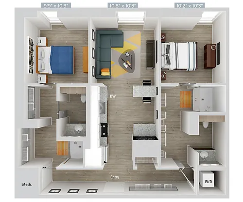 Floor plan 243