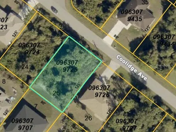 COOLIDGE AVENUE LOT 25, NORTH PORT, FL 34286