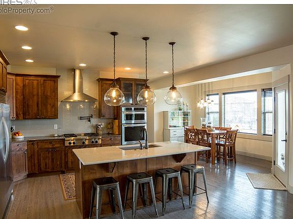 Large open kitchen