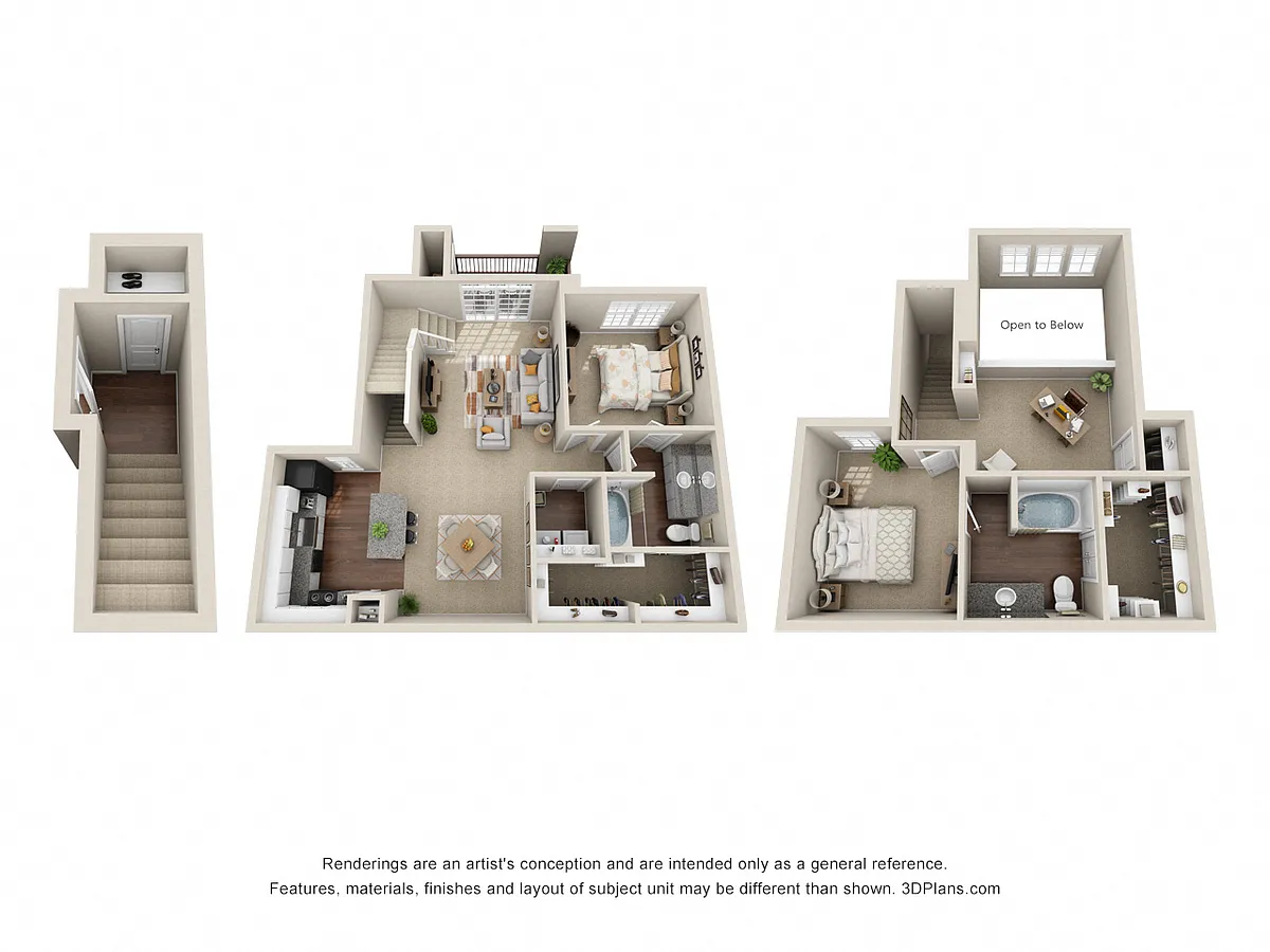Floor plan B2 Bellagio with Carport or Garage