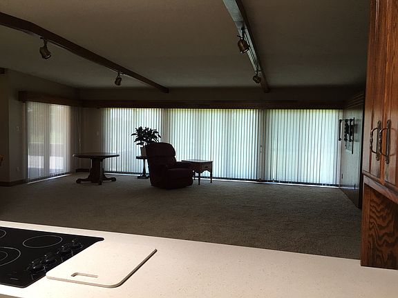 Living Room Blinds Closed 