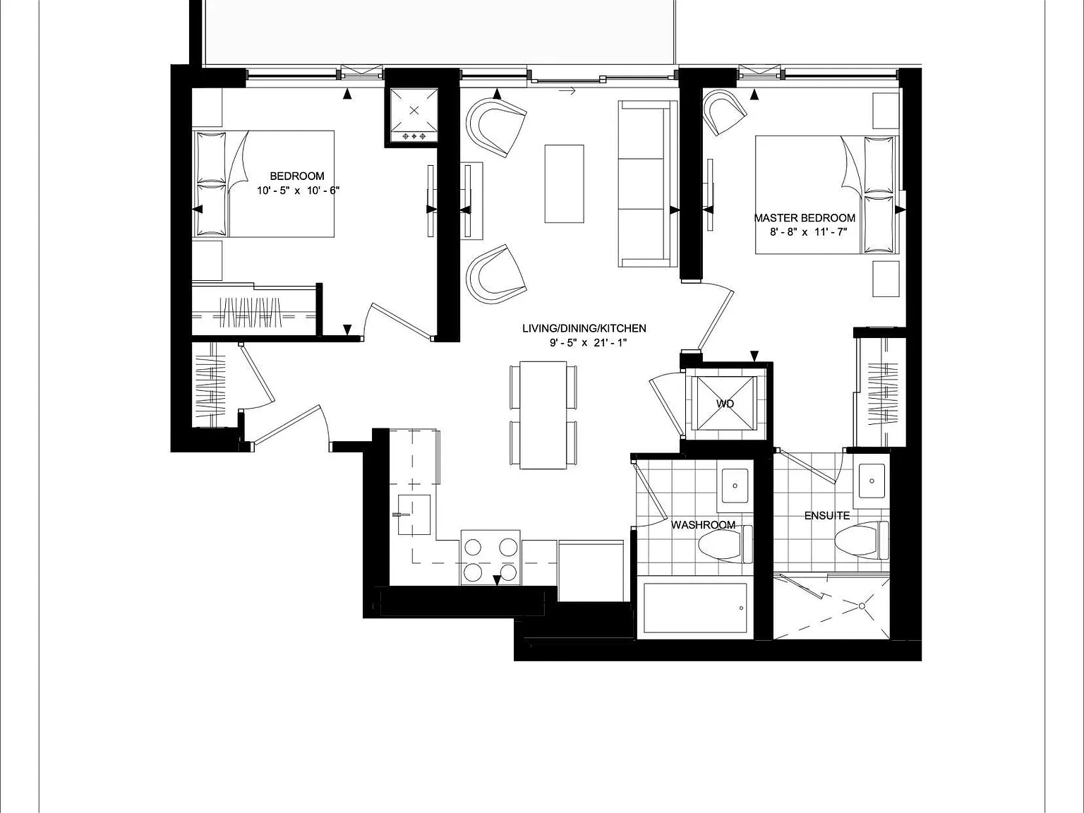 2 bed, $2,750 — Photo 2