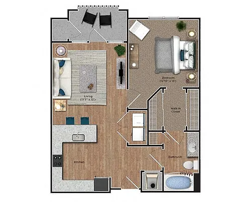 Floor plan 1A