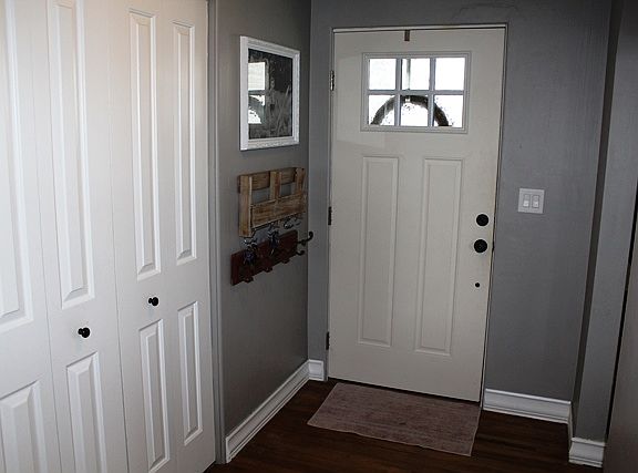 Entry. New front door