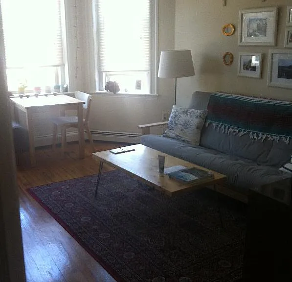 1665 Comm ave unit 9 living room