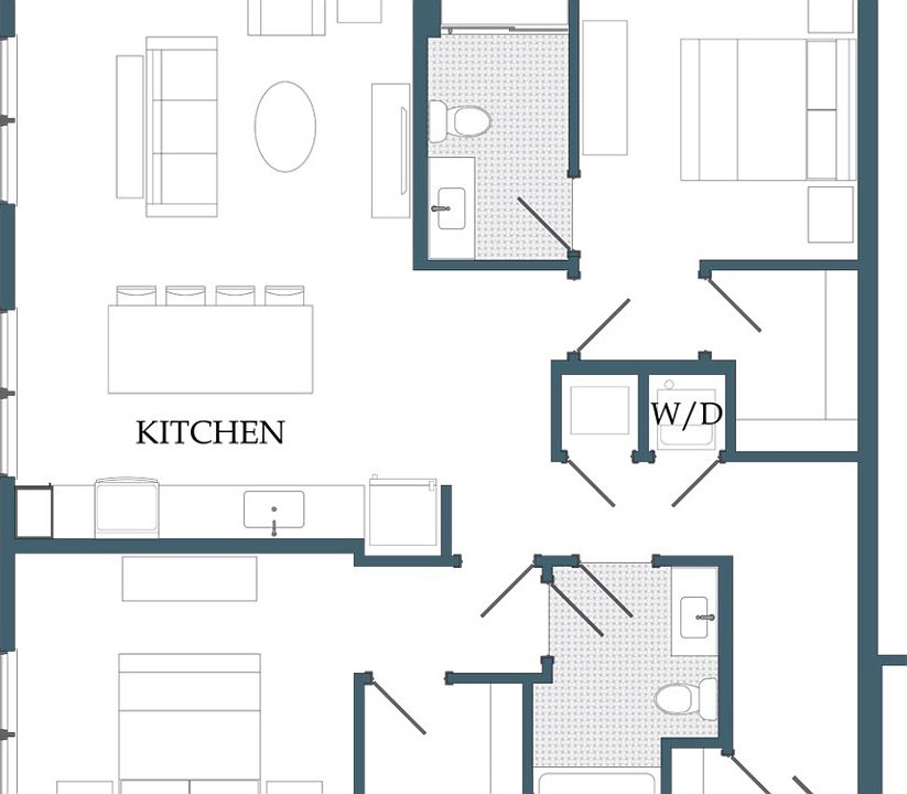 1st image of 129 N College St #402