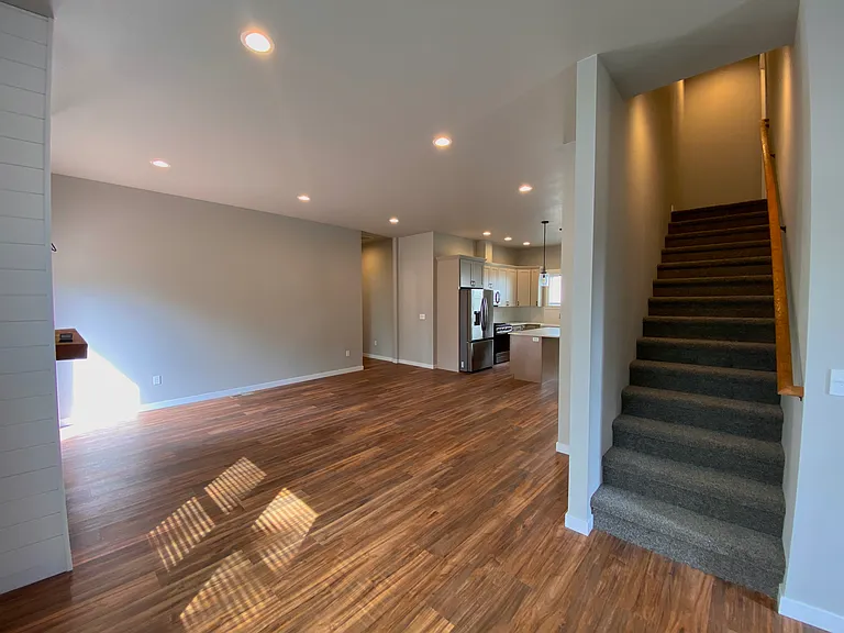 Stairs to upstairs loft (it's big)!