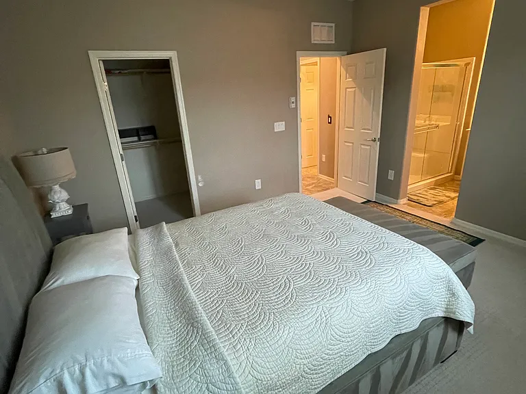 Master bedroom , walk in closet