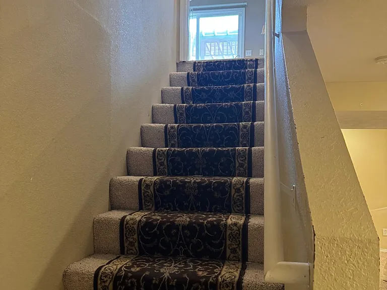 Stairs down to the basement from livingroom #1