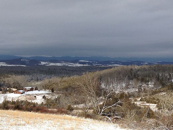 view from top pasture
