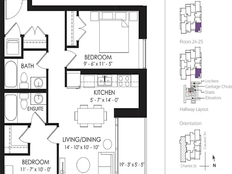 60 Charles St W #2305 — Photo 13