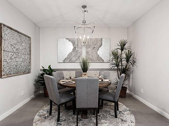 Cozy dining area