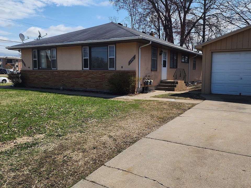 Front of the duplex from the street