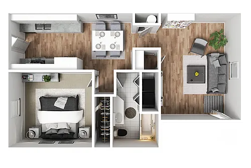 Floor plan A3 Backyard