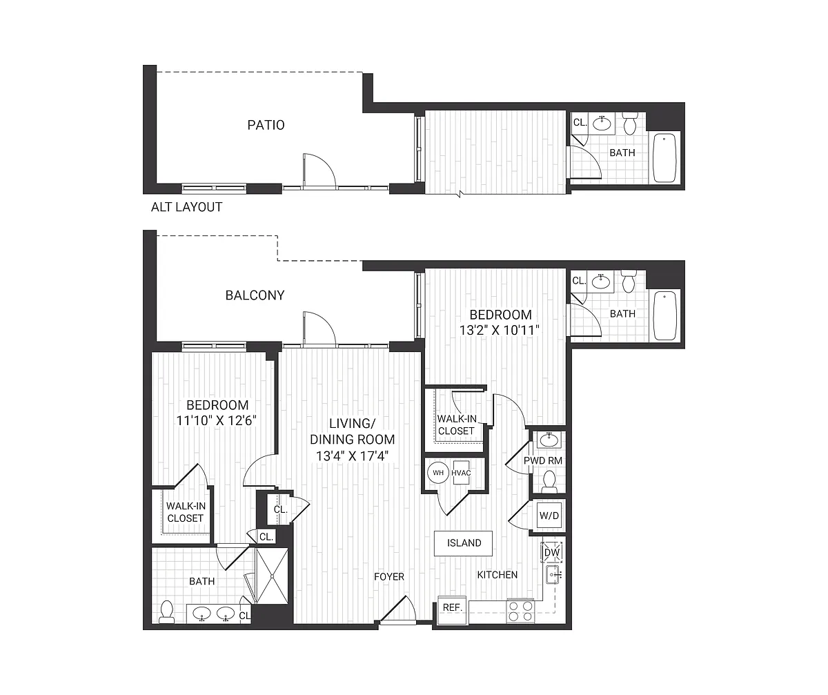 Floor plan B6