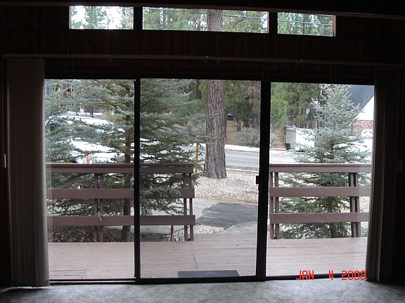 Sliding front window