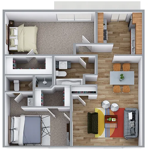 Floor plan B1
