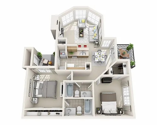 Floor plan Devonshire