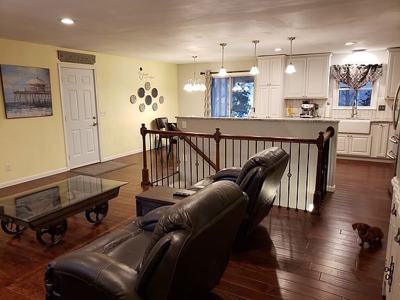 Living room from front door