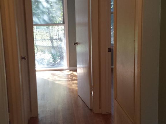 Hallway facing bedrooms