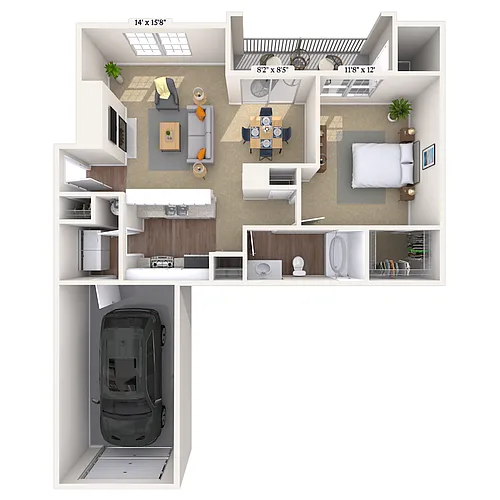 Floor plan Degas