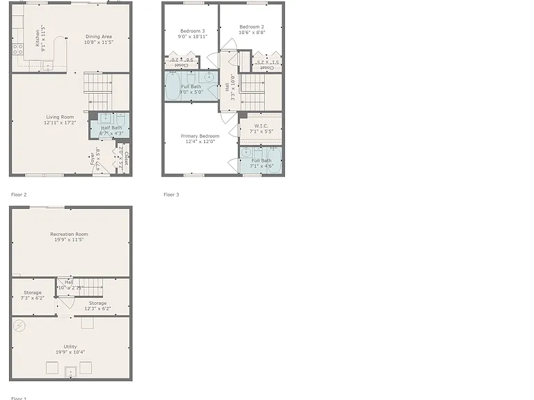Floor Plan All Levels