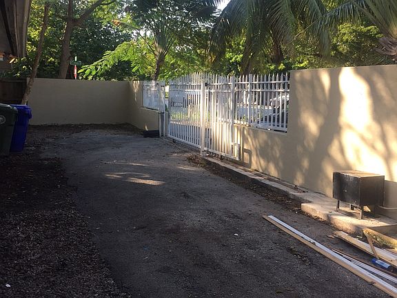 Private Drive way with gate for parking