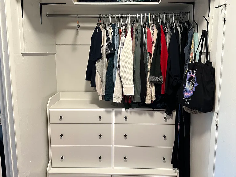 Walk In closet Left Wall