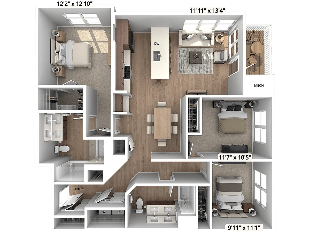 Floor plan CM5