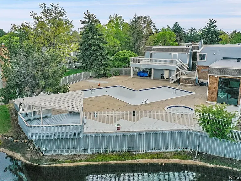Community clubhouse and pools