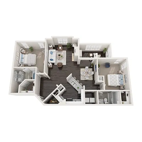 Floor plan Langley