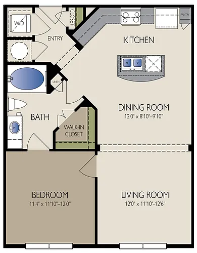 Floor plan Drexel