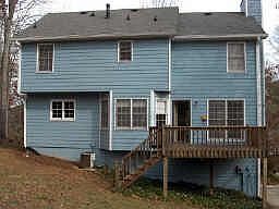 Nice size deck with gate to overlook large yard.