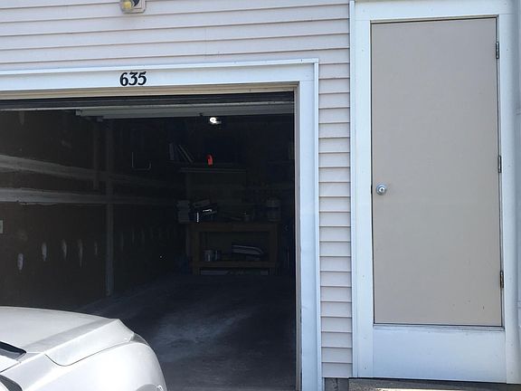 Garage with additional storage unit