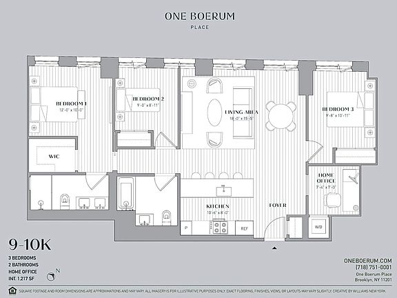 2nd image of 1 Boerum Pl #10K