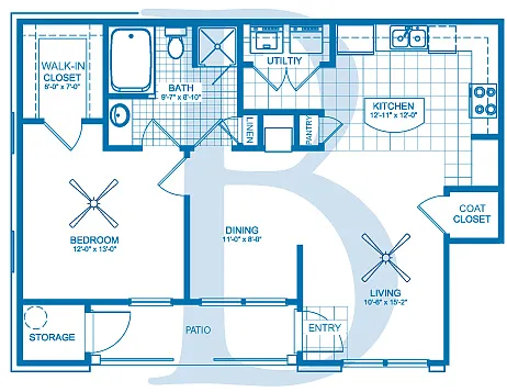 Floor plan B