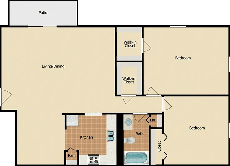 The Berkshire Floorplan Diagram