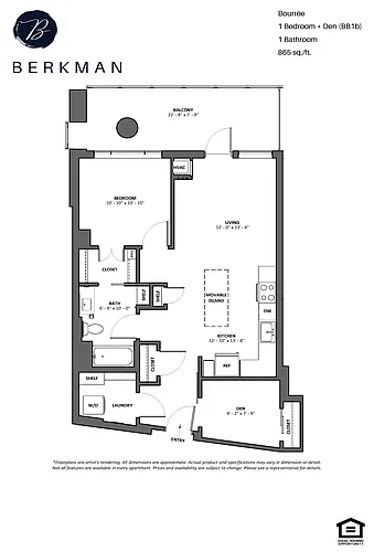 Floor plan Bourree