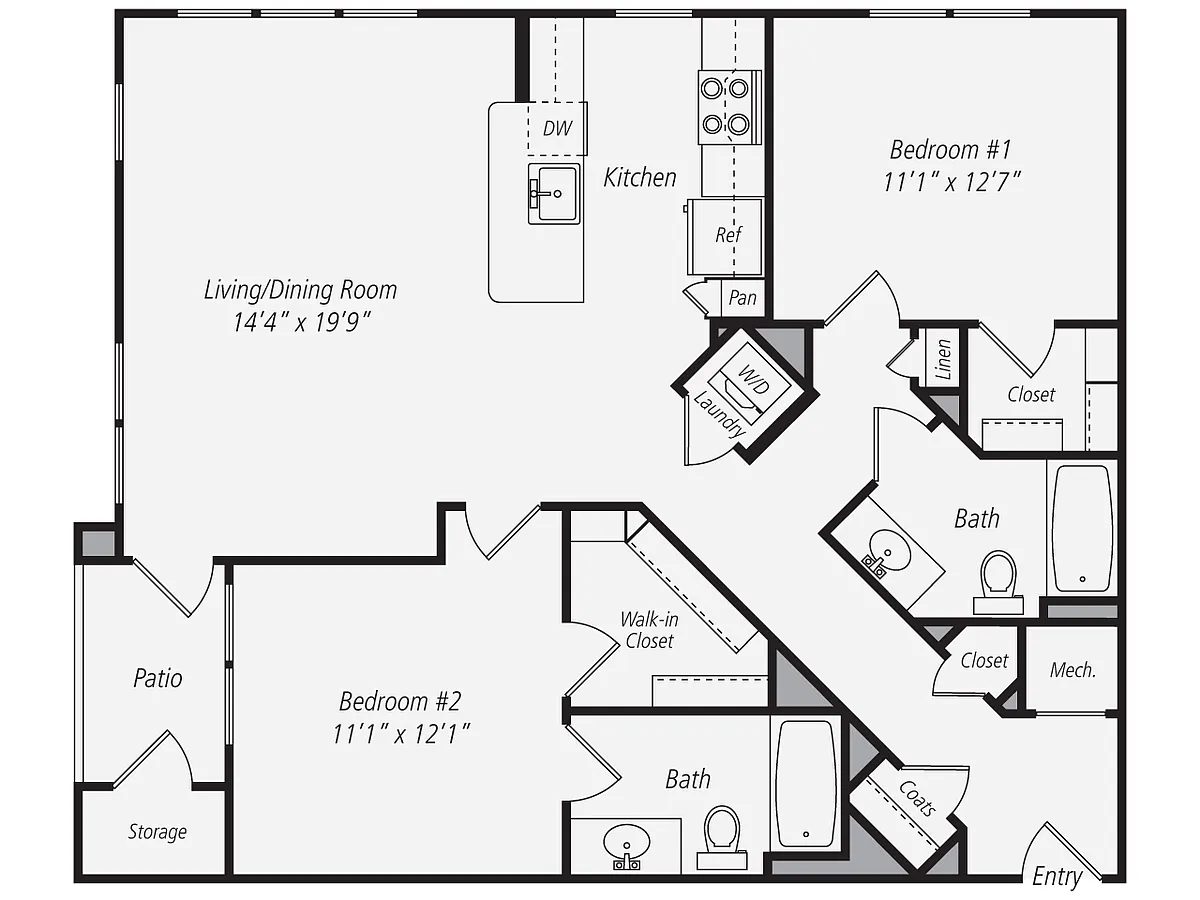 Floor plan B17SC