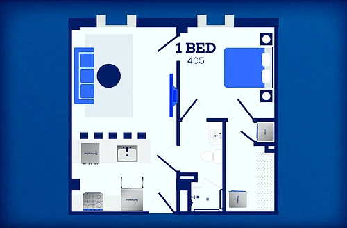 Floor plan 405