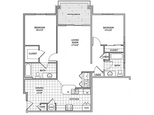 Floor plan Marie 2