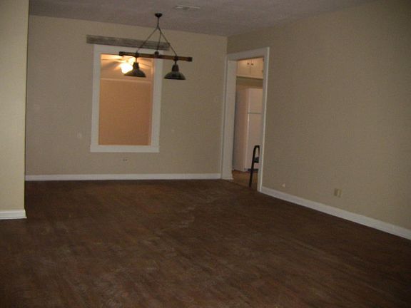 Living room, dining area