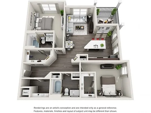 Floor plan B3