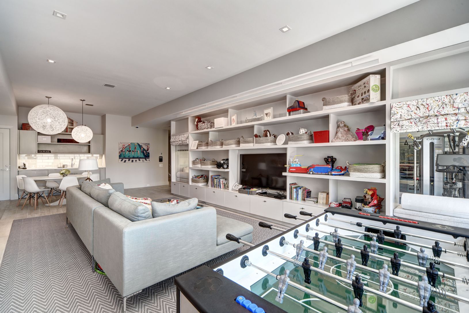  lower level playroom