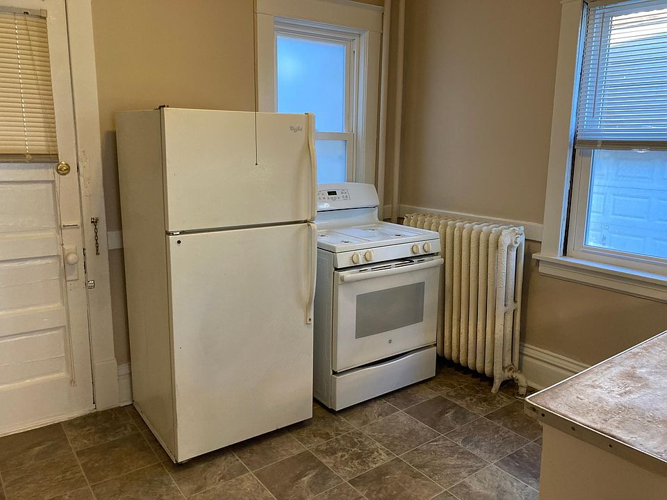 Kitchen with gas stove
