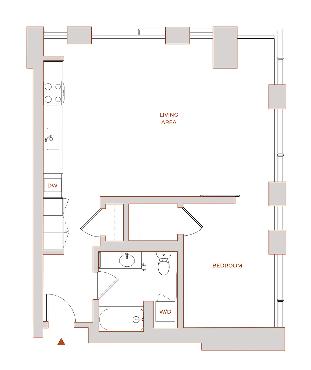Floor plan 1-3